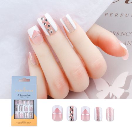 Patterned Temperament False Nails